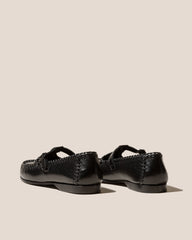 ALCOVER SUPPLE SHINY - Braided Seams T-bar Loafer | Hereu outlet