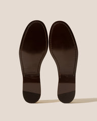 ALCOVER SUPPLE SHINY - Braided Seams T-bar Loafer | Hereu outlet