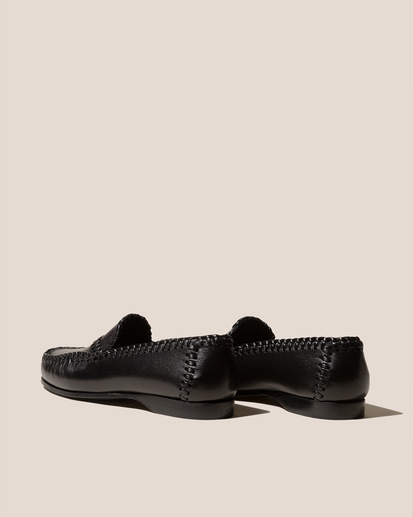 SASTRE SUPPLE SHINY - Braided Seams Slip-On Loafer | Hereu for sale