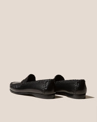 SASTRE SUPPLE SHINY - Braided Seams Slip-On Loafer | Hereu for sale