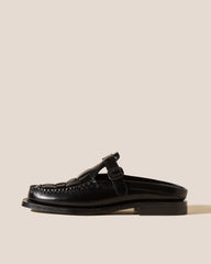 BONELL - Woven T-bar Mule Loafer | Hereu online