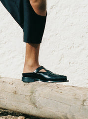 BONELL - Woven T-bar Mule Loafer | Hereu online