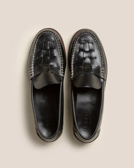NOMBELA VEG TAN - Interwoven Detail Slip-On Loafer | Hereu US