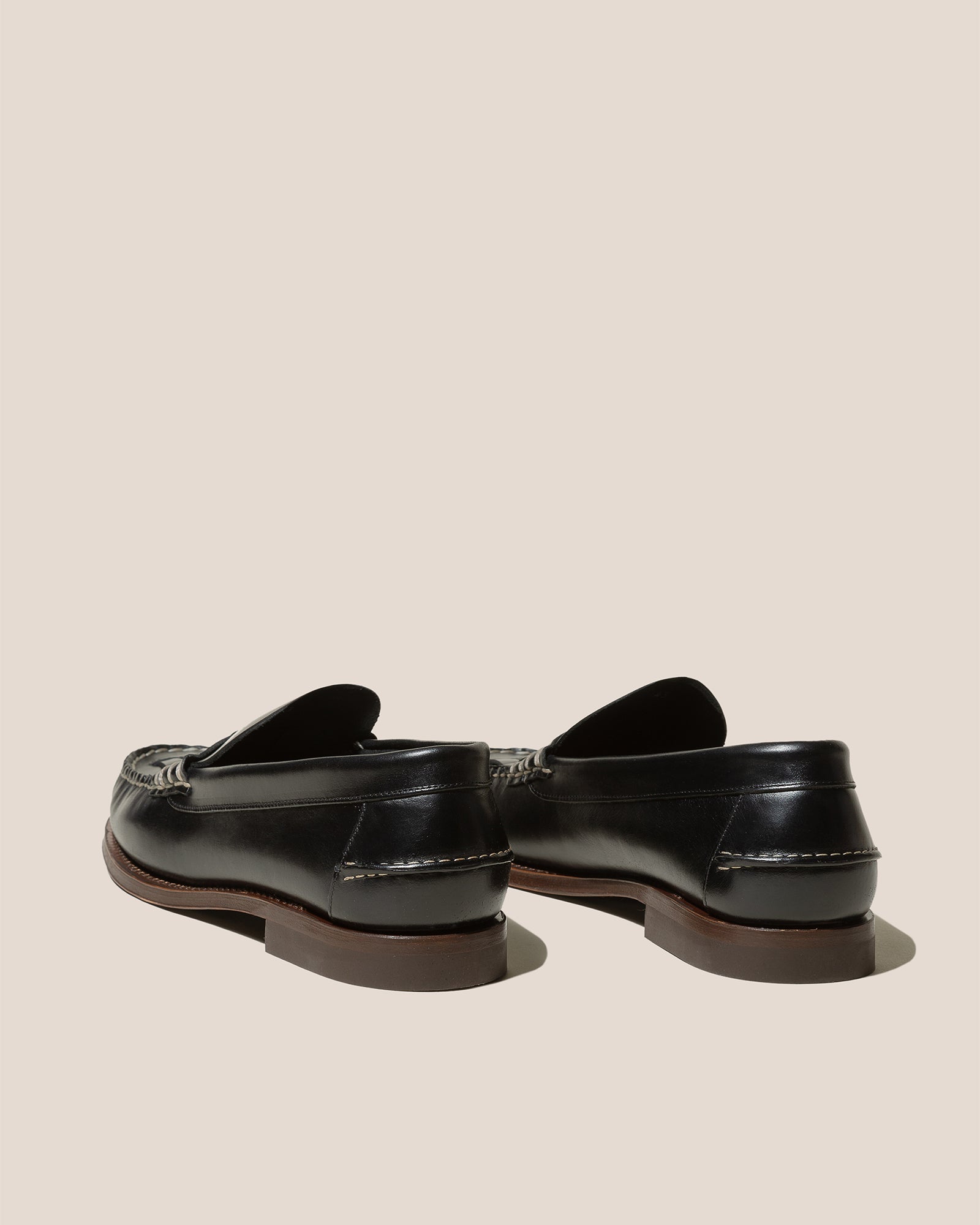 NOMBELA VEG TAN - Interwoven Detail Slip-On Loafer | Hereu US