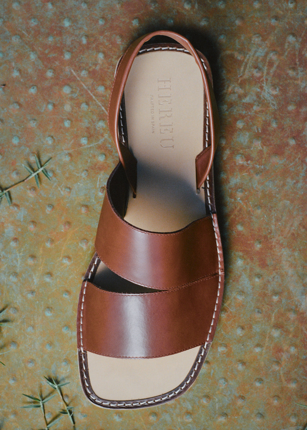ALOC RUBBER - Asymmetrical Sandal | Hereu sale