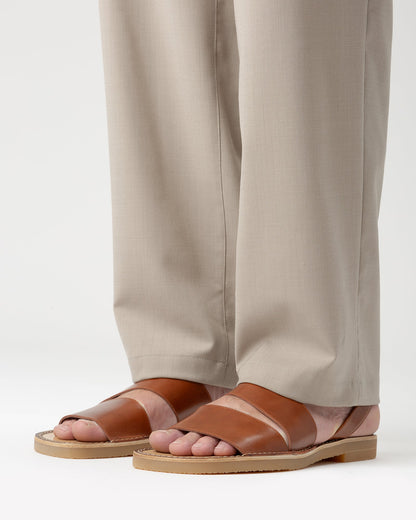 ALOC RUBBER - Asymmetrical Sandal | Hereu sale