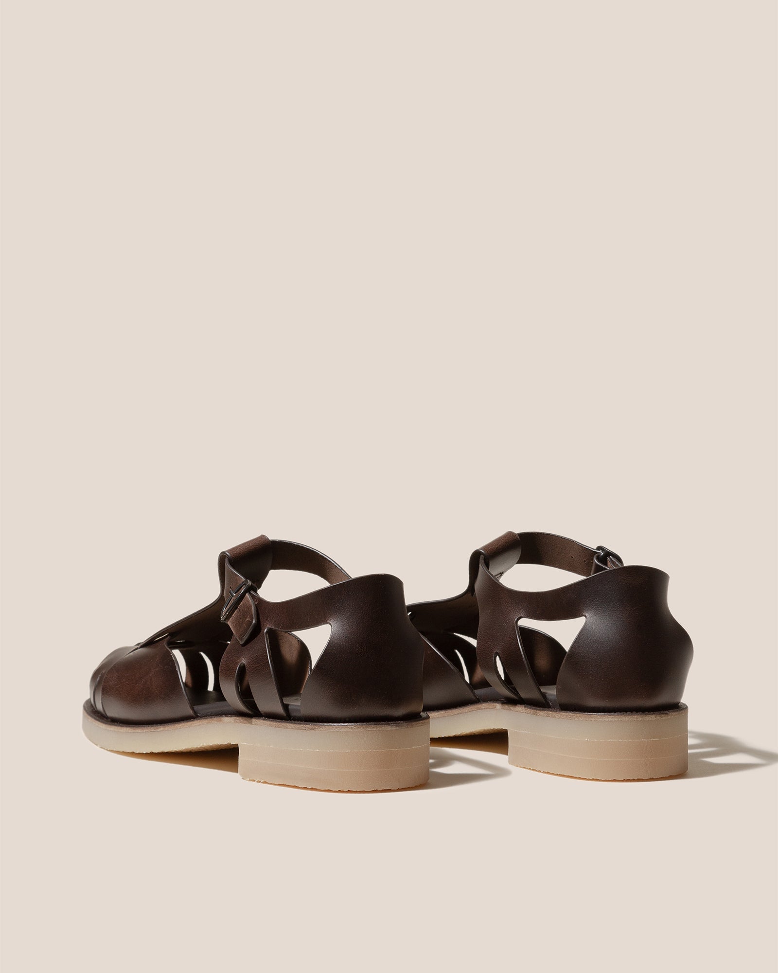 PESCA RUBBER VEG TAN - Fisherman Sandal | Hereu outlet