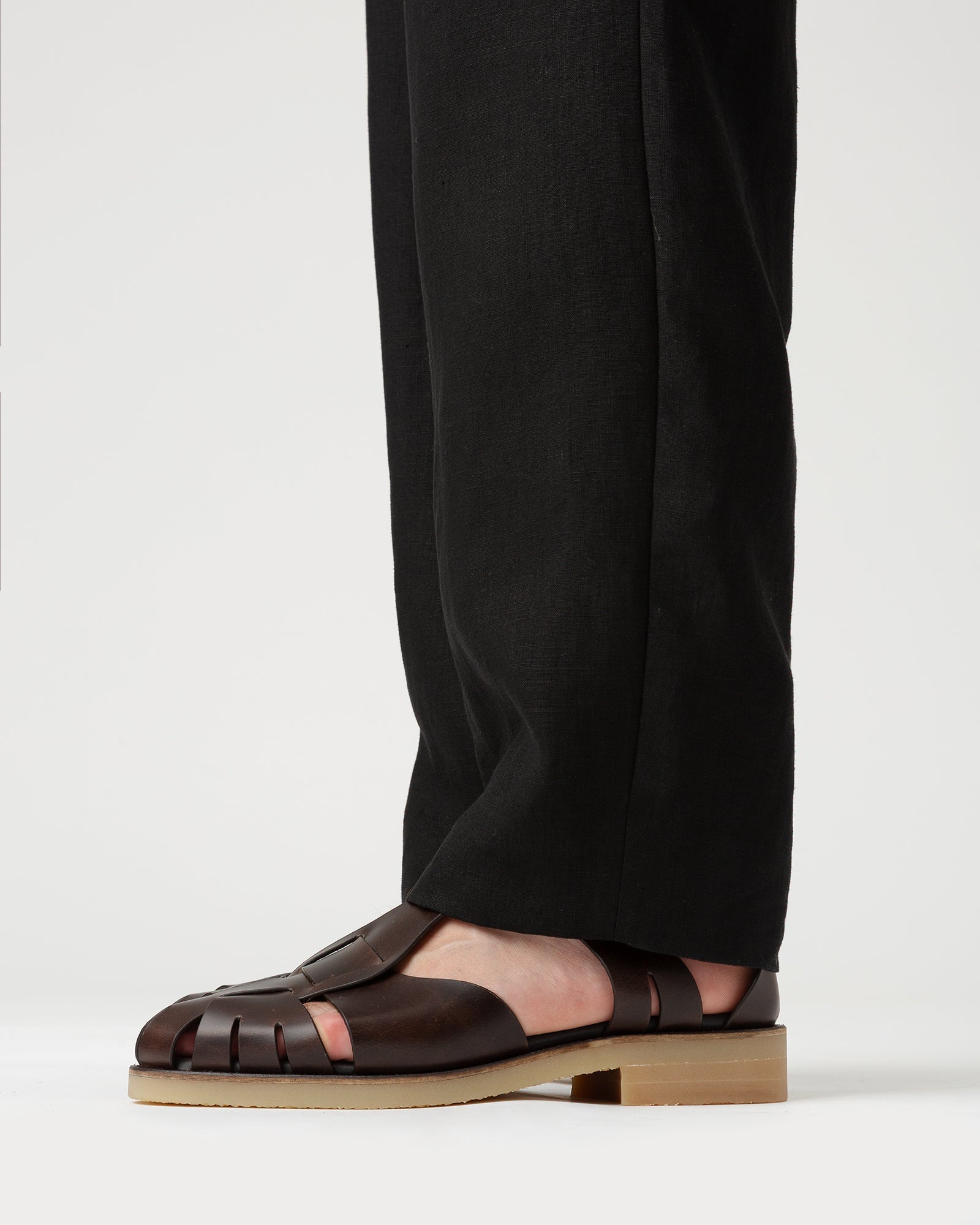 PESCA RUBBER VEG TAN - Fisherman Sandal | Hereu outlet