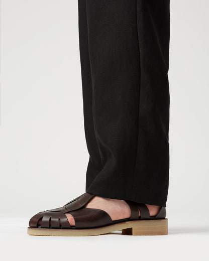 PESCA RUBBER VEG TAN - Fisherman Sandal | Hereu outlet