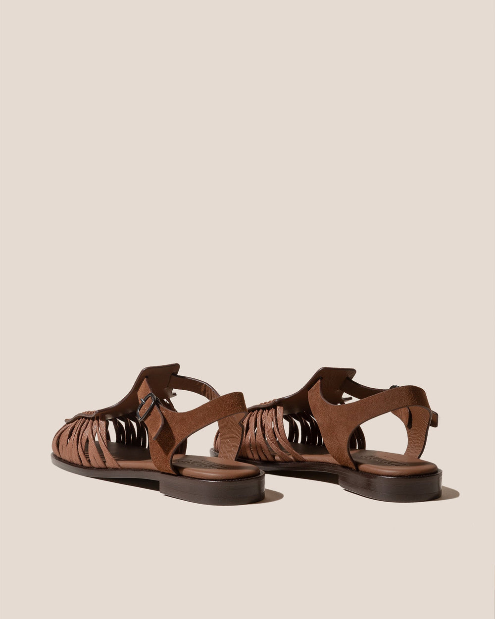 ALARO SUEDE - Square-Toe T-bar Sandal | Hereu on sale