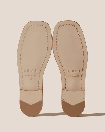 ALARO SUEDE - Square-Toe T-bar Sandal | Hereu on sale