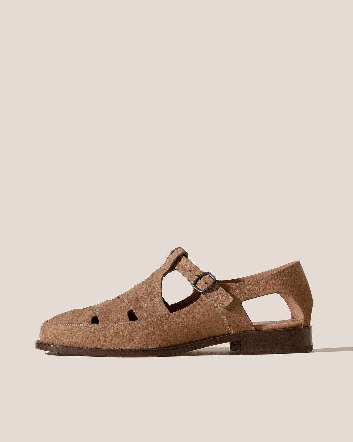 BESSO NUBUCK - Woven T-bar Sandal | Hereu discount