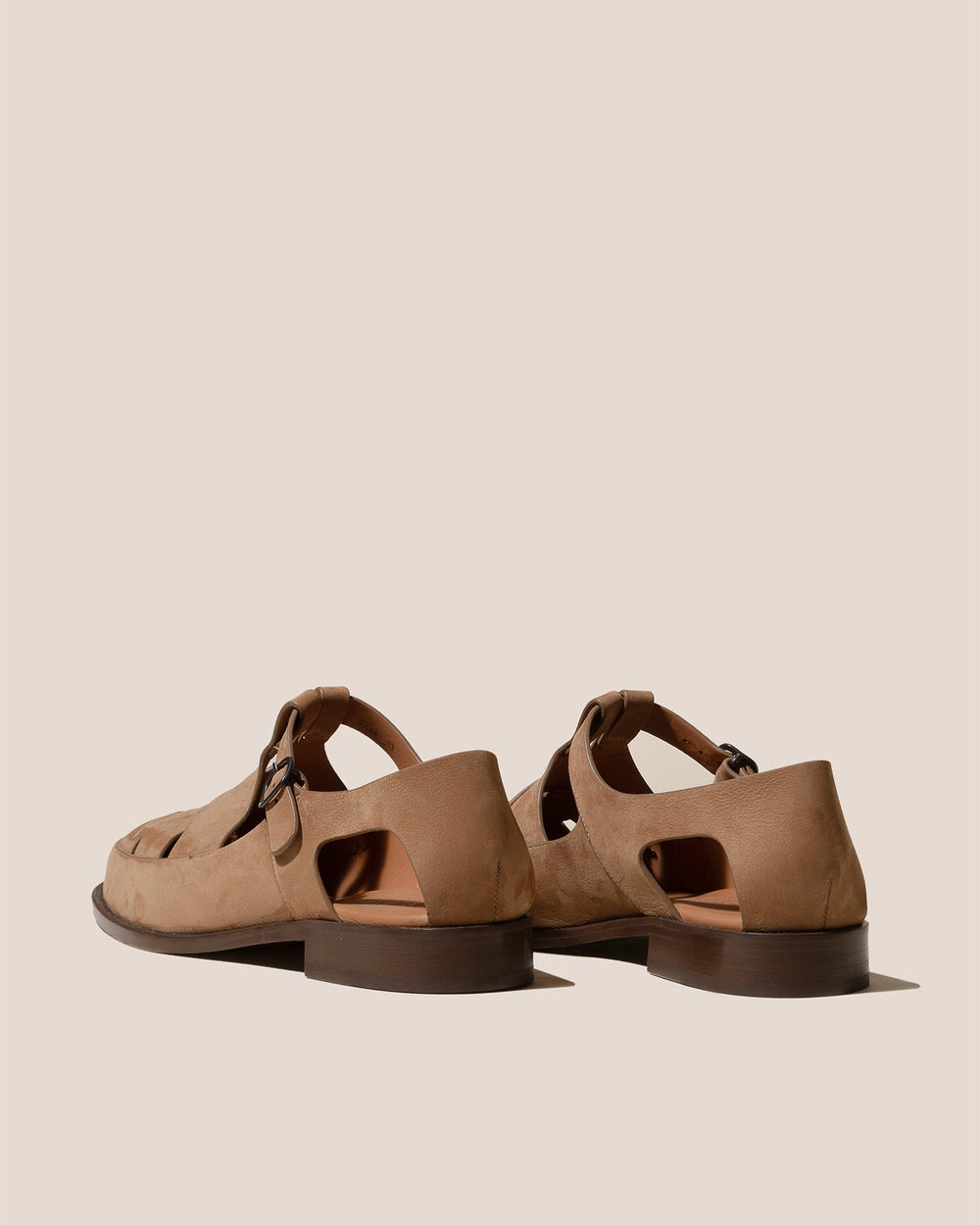 BESSO NUBUCK - Woven T-bar Sandal | Hereu discount