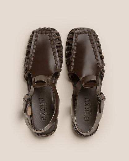 ALARO - Square-Toe T-bar Sandal | Hereu near me