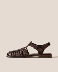 ALARO SUEDE - Square-Toe T-bar Sandal | Hereu outlet