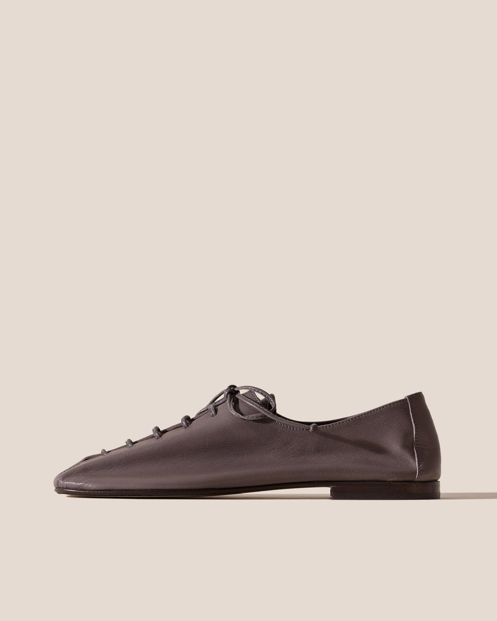 PLEGADA SHINY - Deconstructed Lace-up Shoe | Hereu on sale