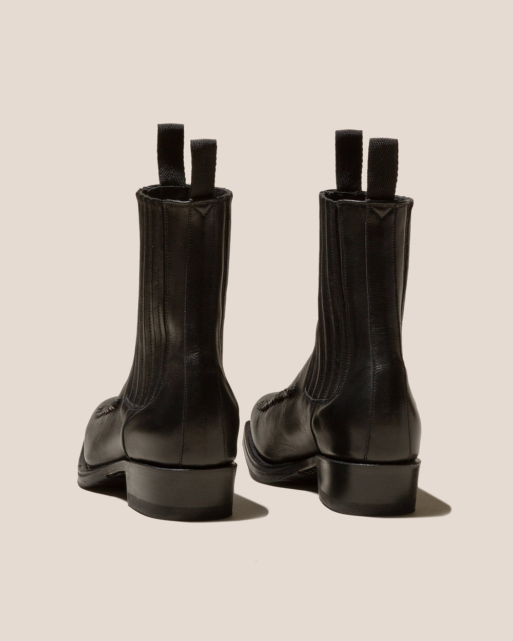 AGULLA - Square-Toe Braided Detail Chelsea Boot | Hereu online