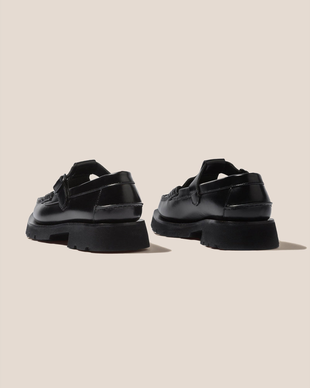 ALBER SPORT - Tread Sole T-Bar Loafer | Hereu sale