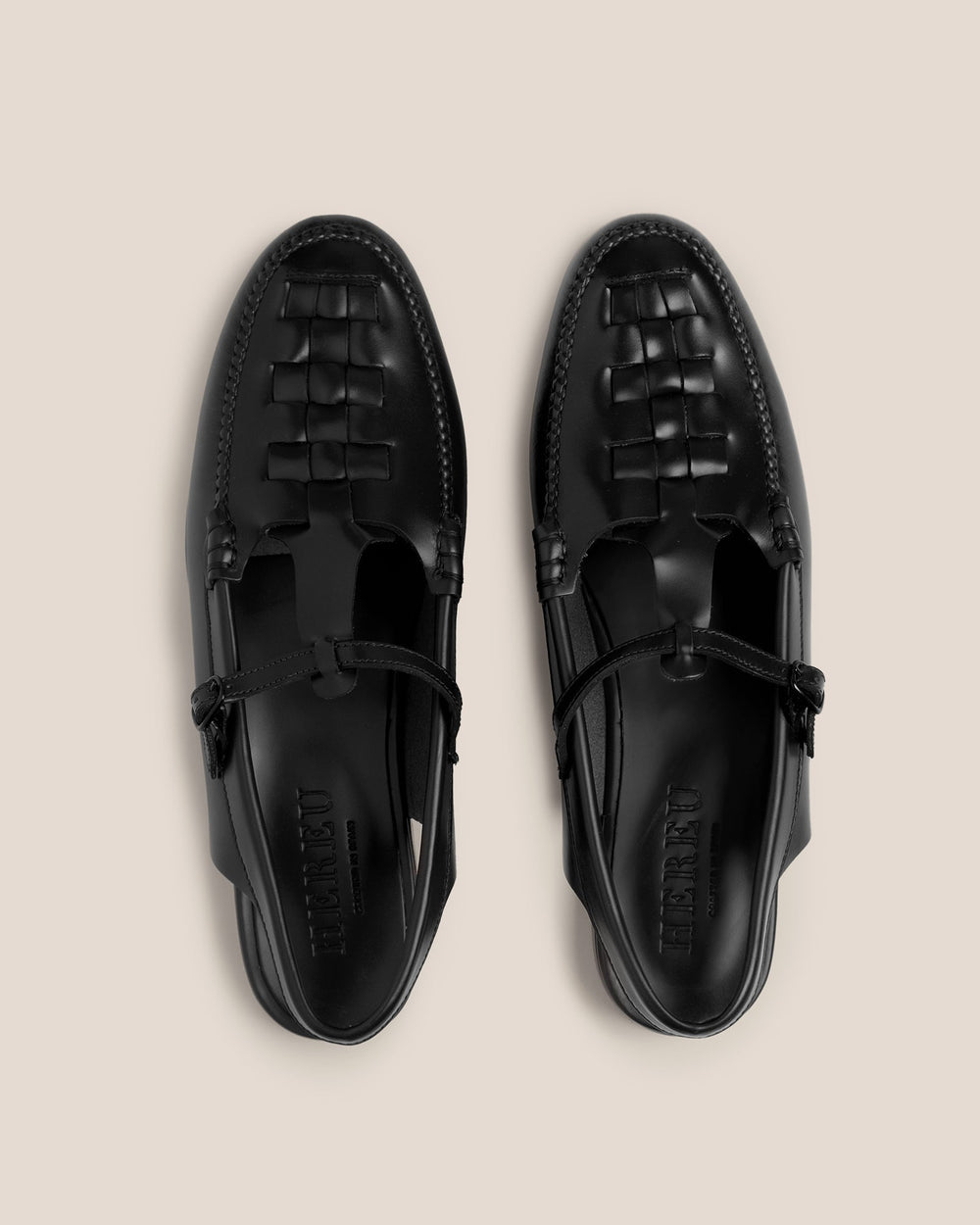 ROQUETA - Slingback T-bar loafer | Hereu on sale