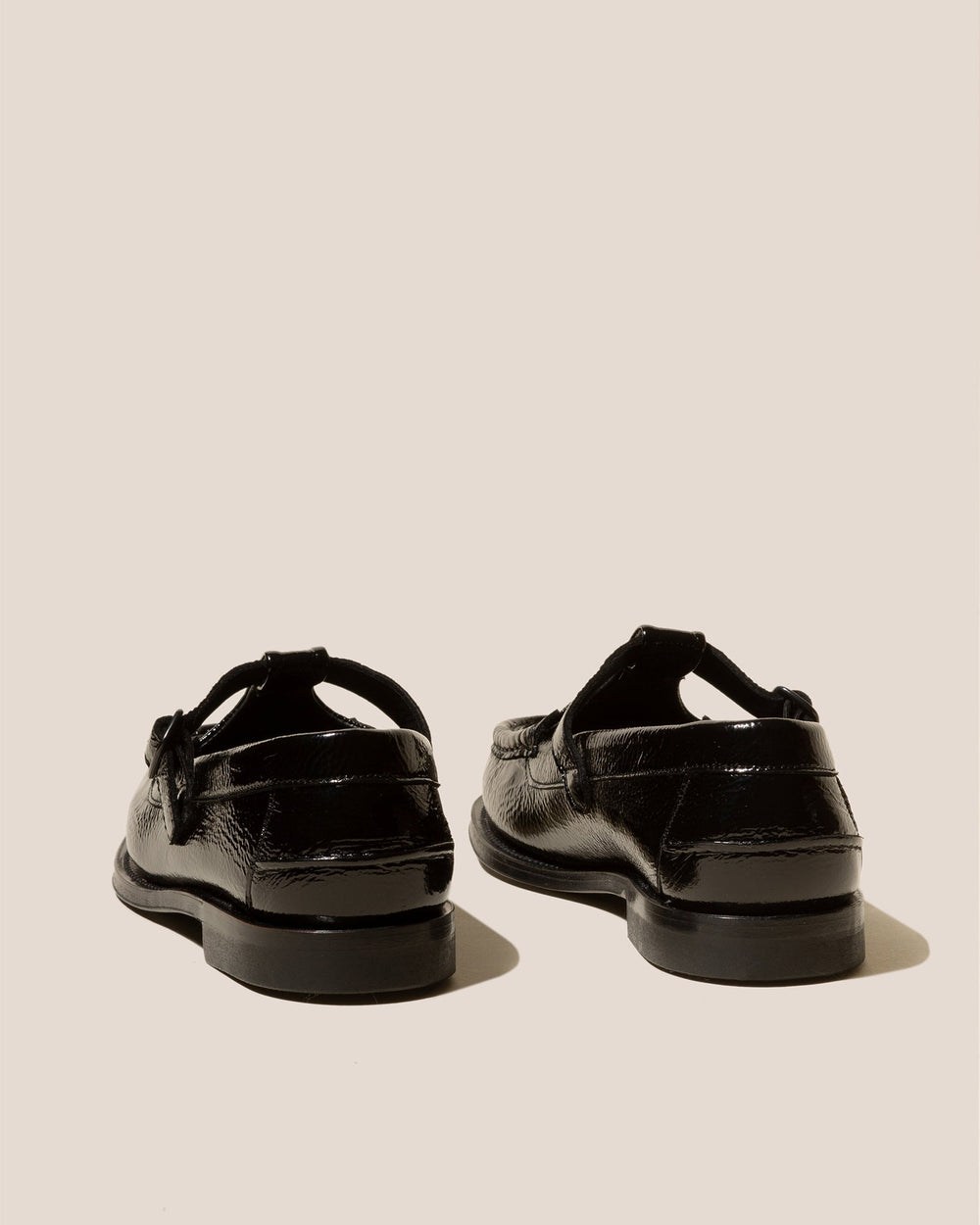 ALBER CRINKLED GLOSSY - T-bar Loafer | Hereu near me