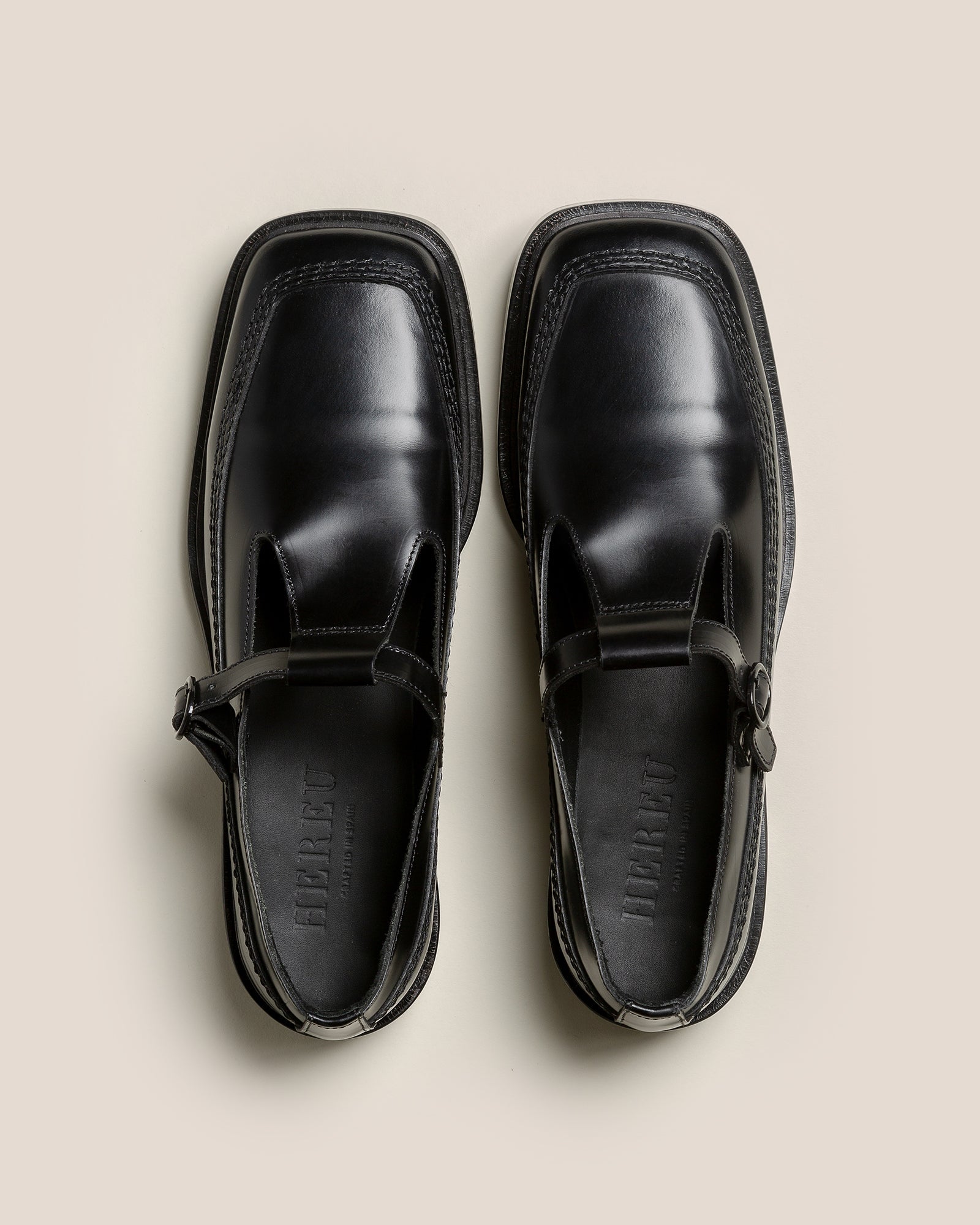 LLUISA POLISHED - T-bar Loafer | Hereu outlet