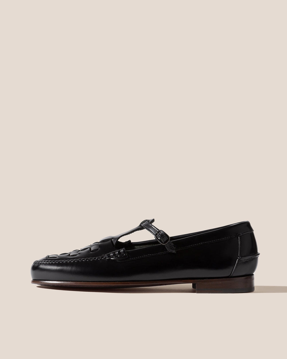 MAQUEDA - Interwoven T-Bar Loafer | Hereu sale