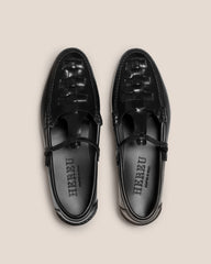 MAQUEDA - Interwoven T-Bar Loafer | Hereu sale