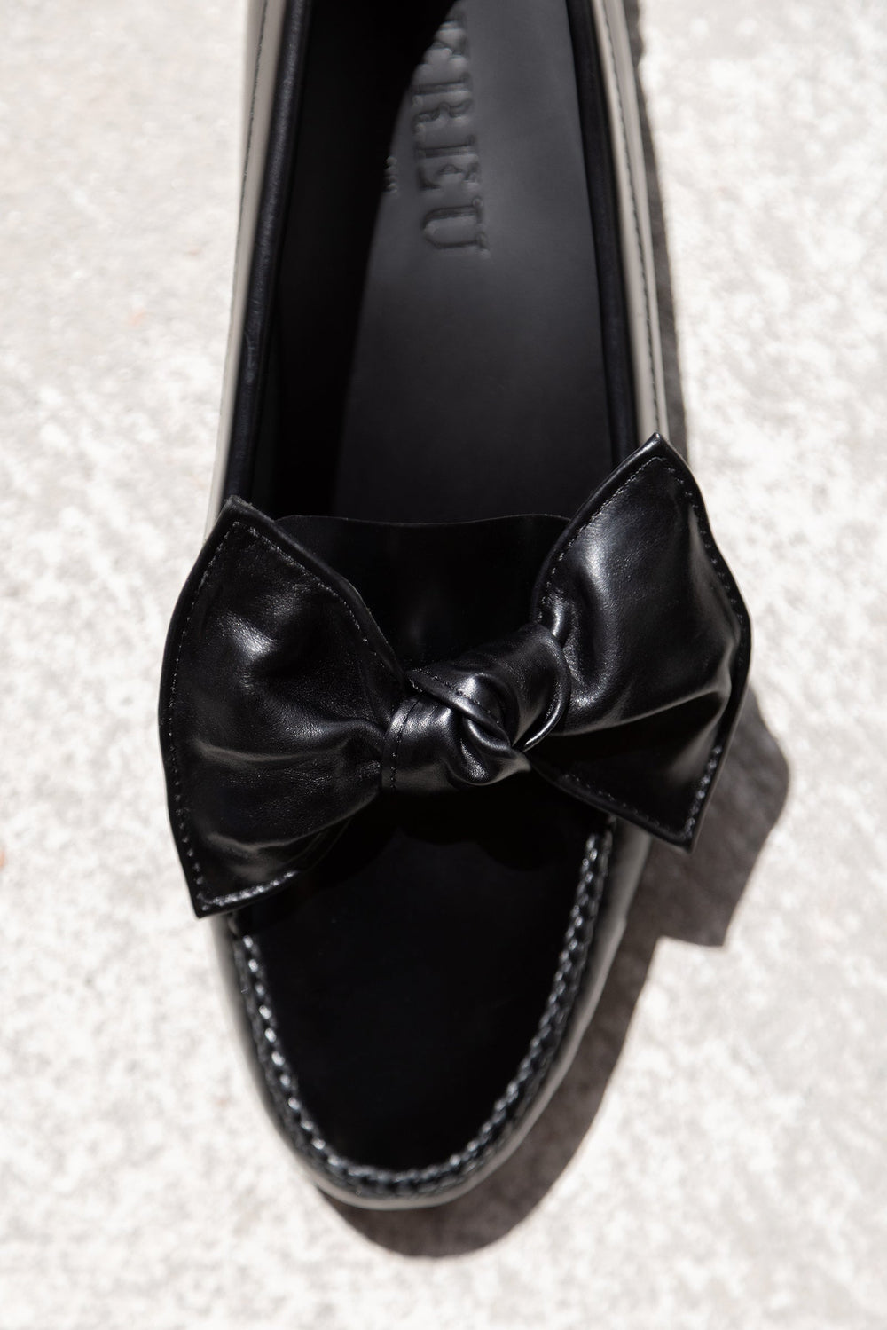 CORBATI - Bow-Detail Slip-On Loafer | Hereu US