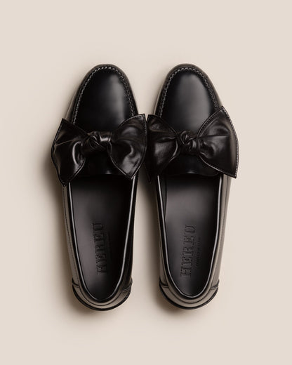 CORBATI - Bow-Detail Slip-On Loafer | Hereu US