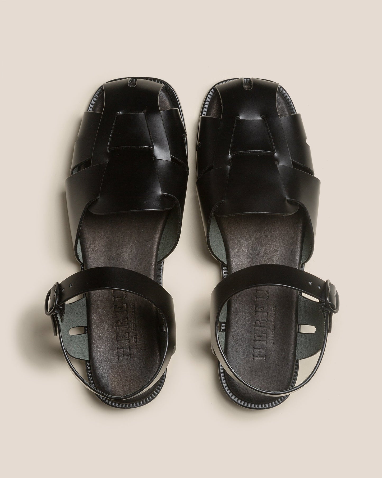 PEDRA - Squared Closed-Toe Fisherman Sandal | Hereu for sale