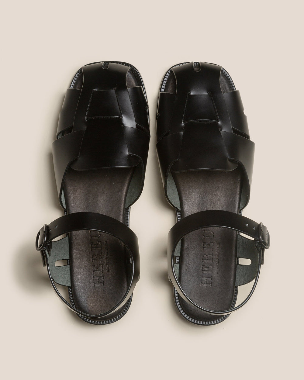 PEDRA - Squared Closed-Toe Fisherman Sandal | Hereu for sale