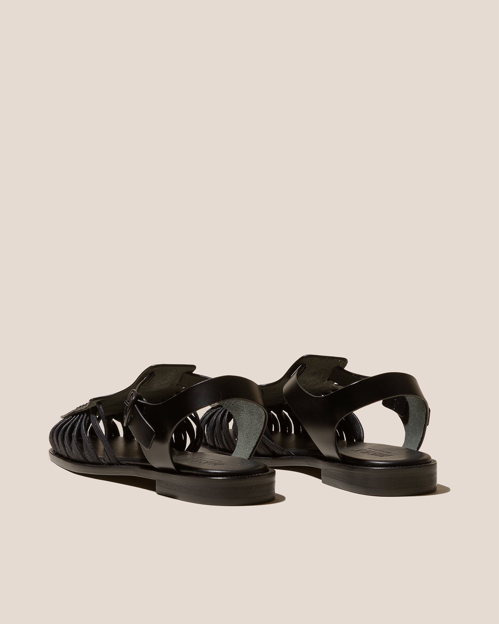 ALARO - Square-Toe T-bar Sandal | Hereu discount
