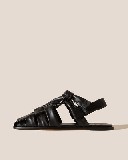 BENA - Interwoven Knotted T-bar Sandal | Hereu online