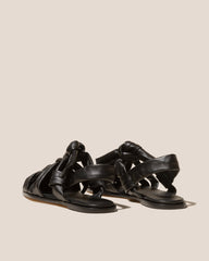 BENA - Interwoven Knotted T-bar Sandal | Hereu online