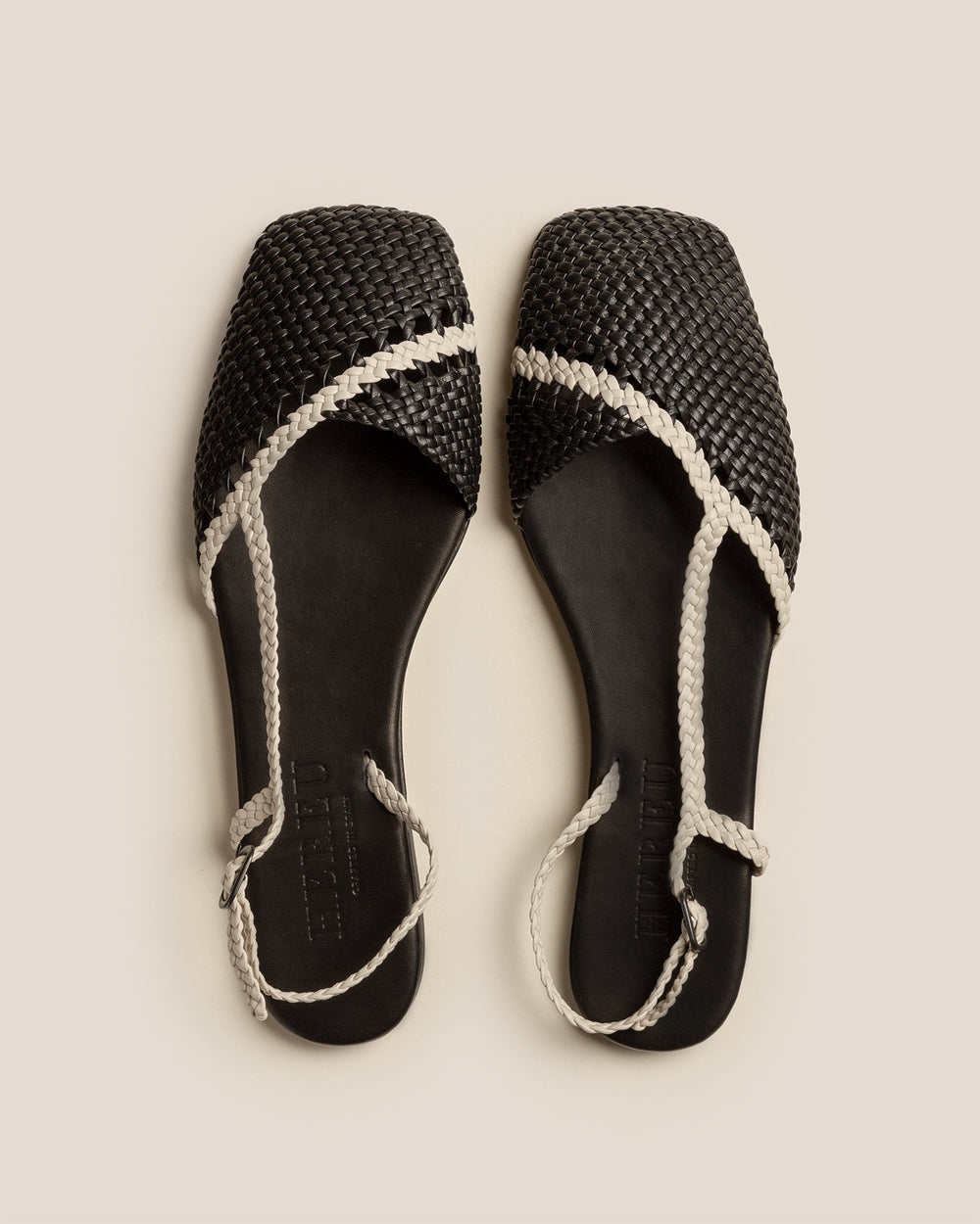 RONDAIA - Woven Asymmetrical Sandal | Hereu online