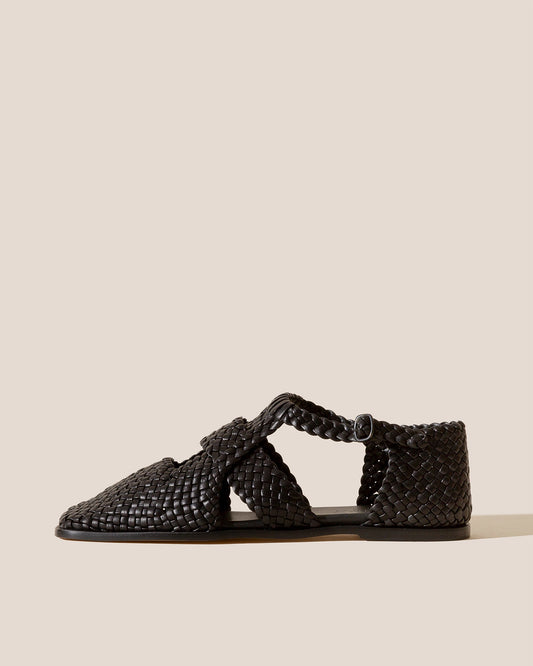SERRA - Woven T-Bar Sandal | Hereu near me