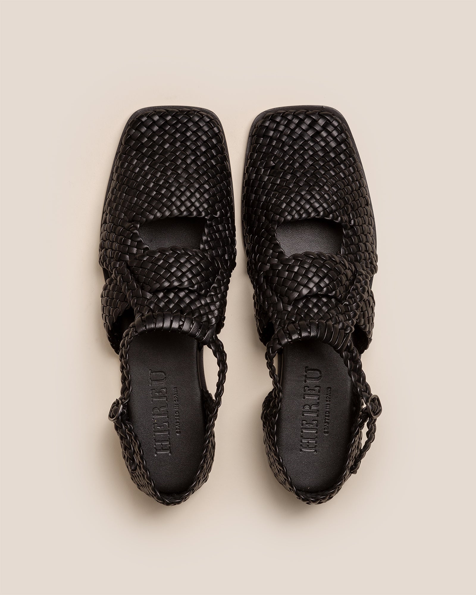 SERRA - Woven T-Bar Sandal | Hereu near me