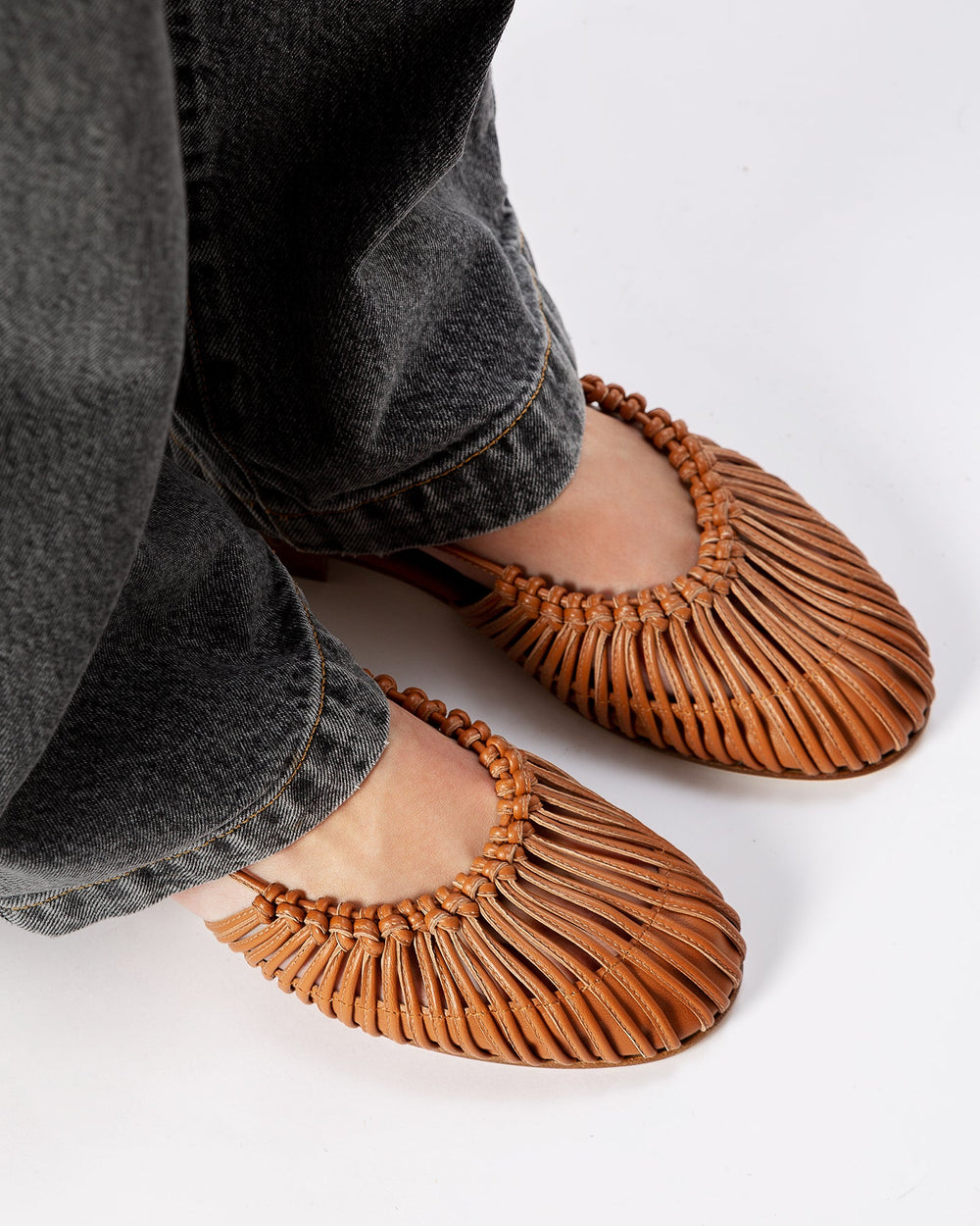 MANTERA - Round-Toe Knotted Sandal | Hereu outlet