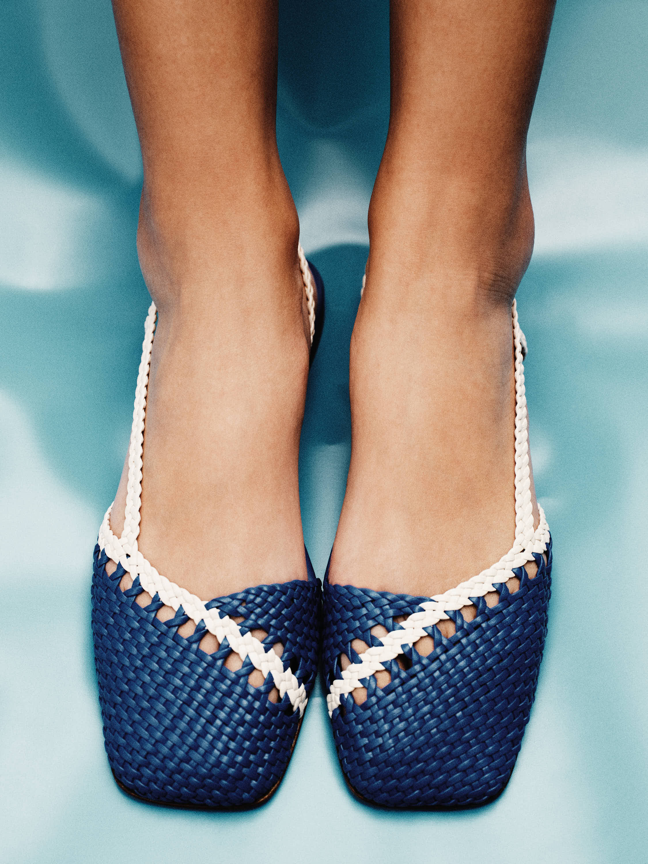 RONDAIA - Woven Asymmetrical Sandal | Hereu for sale