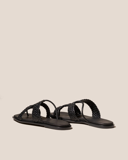 LINA WOVEN - Strappy Toe-Post Sandal | Hereu on sale