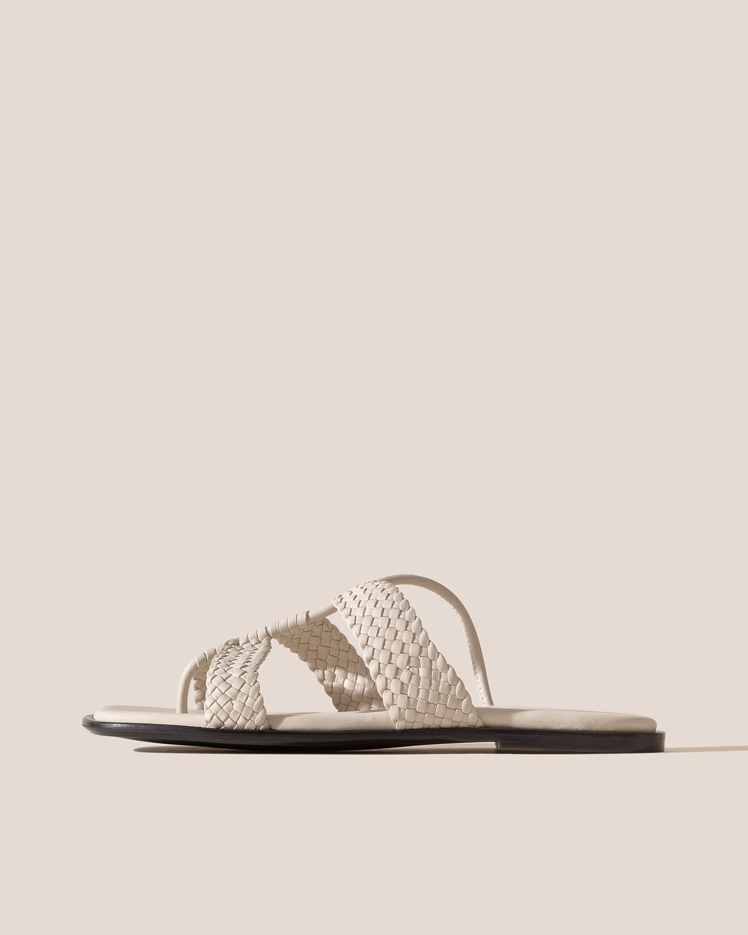 LINA WOVEN - Strappy Toe-Post Sandal | Hereu discount