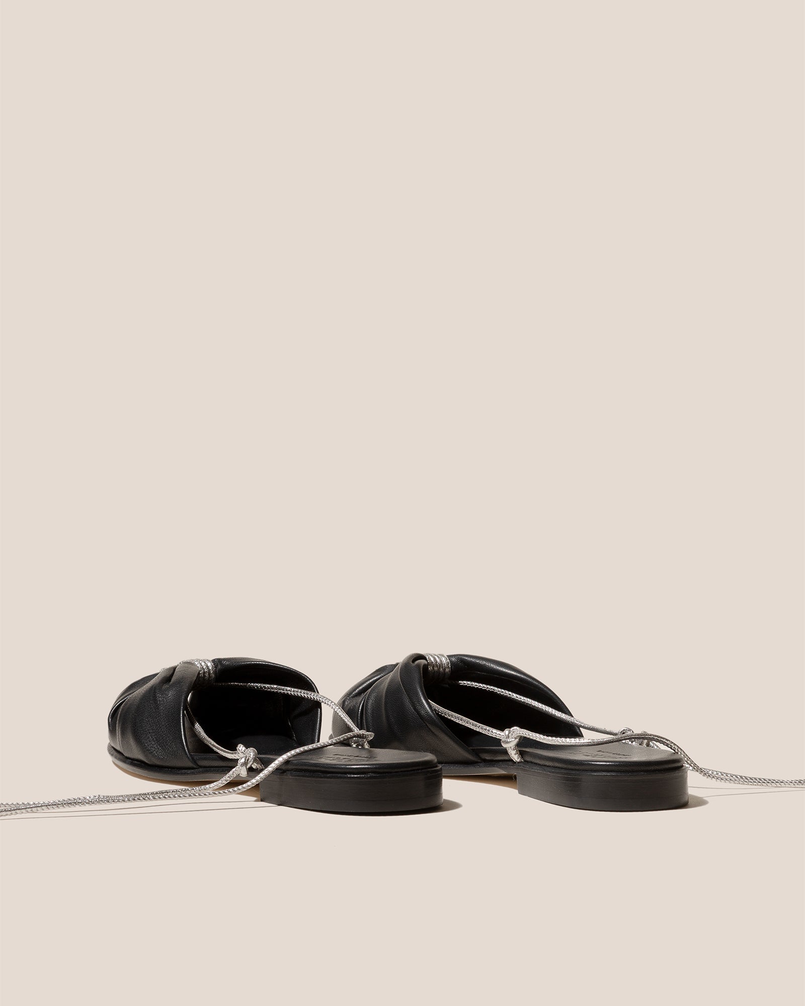 NUAT - Ruched Lace-up Sandal | Hereu online