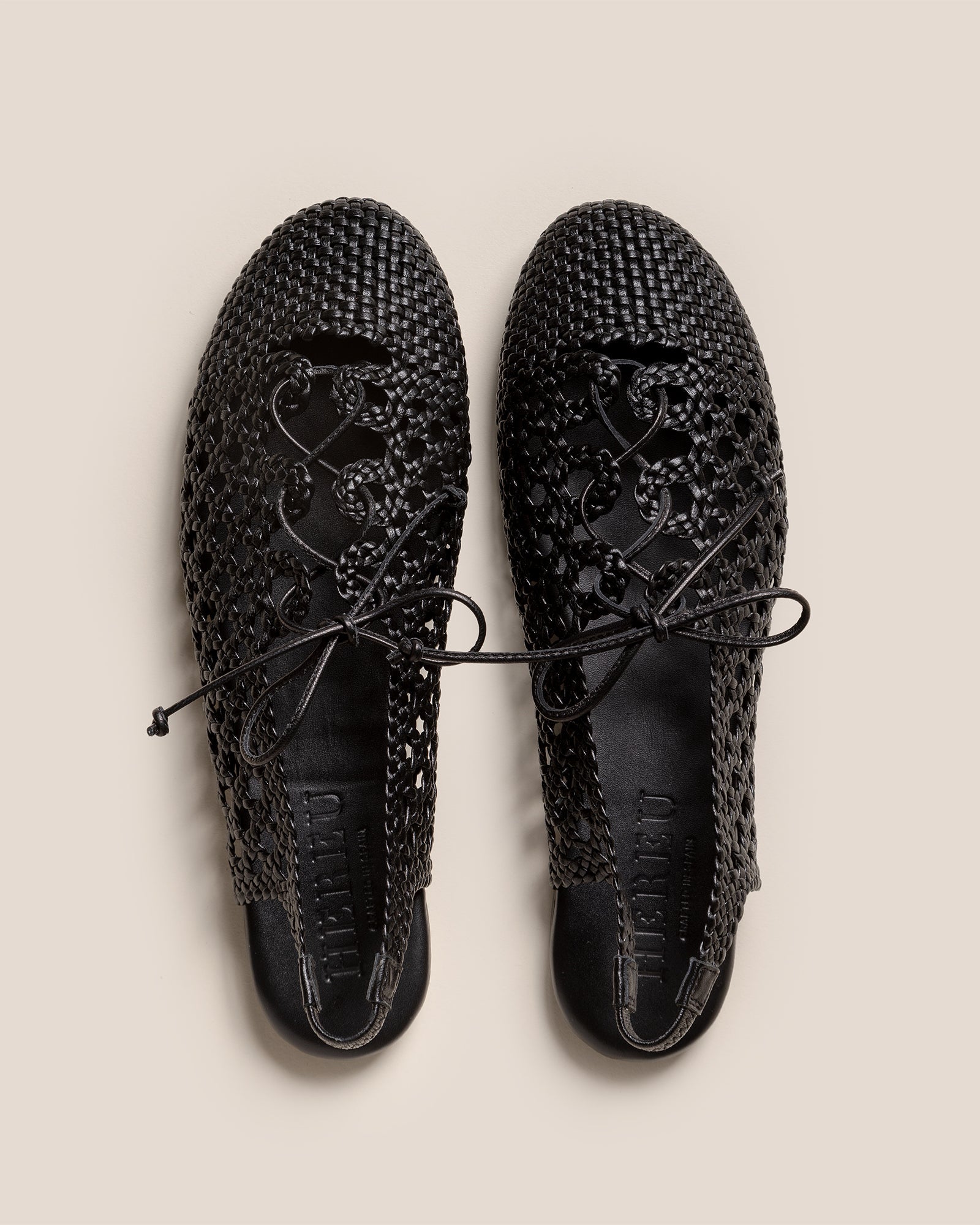 SARDANA - Lace-up Woven Slingback Sandal | Hereu near me