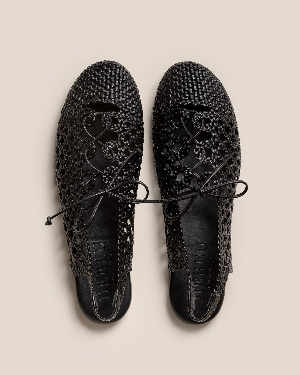 SARDANA - Lace-up Woven Slingback Sandal | Hereu near me