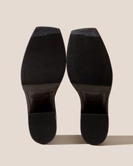 Hereu Boots | AGULLA - Square-Toe Braided Detail Chelsea Boot - Women