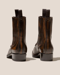 Hereu Boots | AGULLA - Square-Toe Braided Detail Chelsea Boot - Women