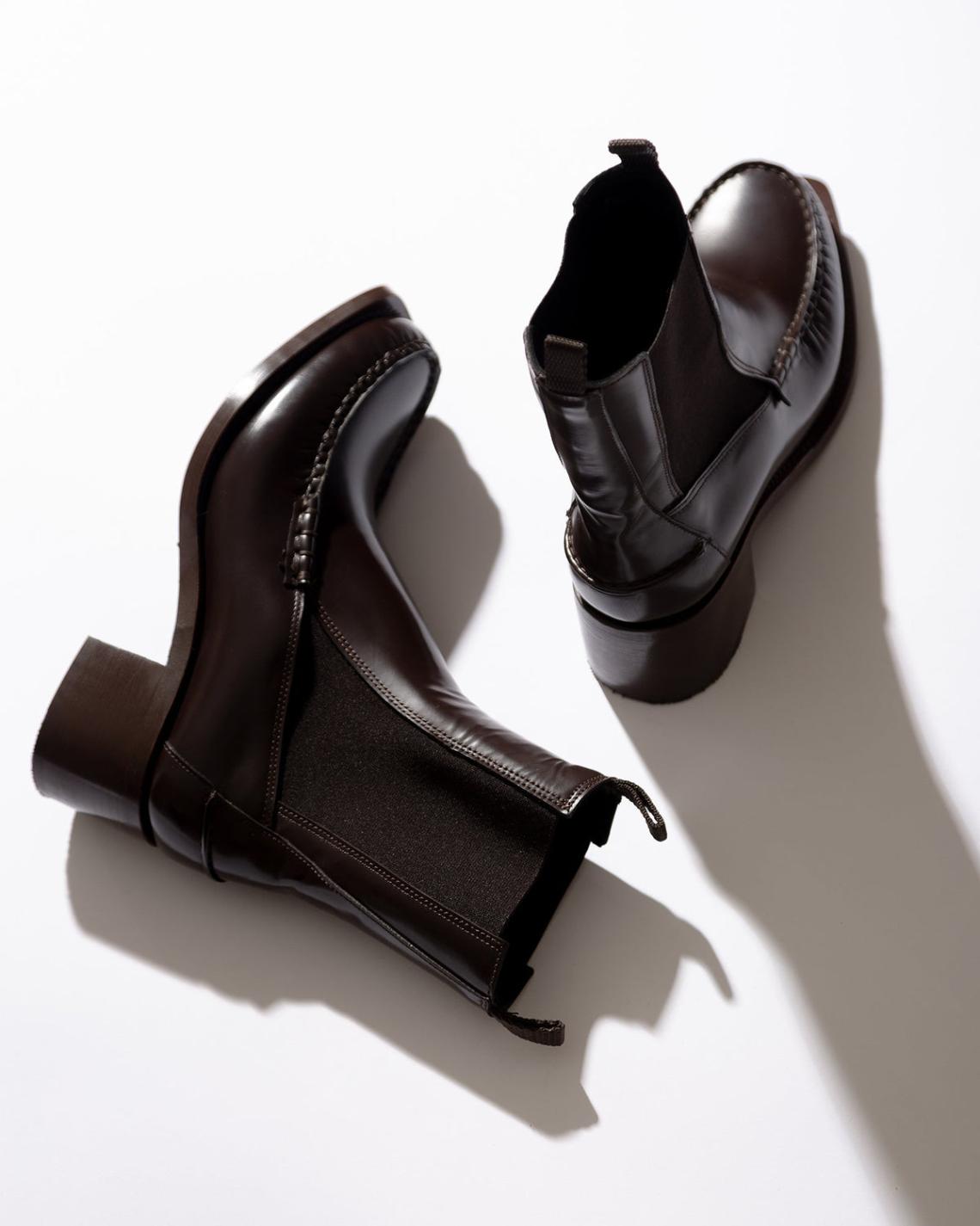 Hereu Boots | ALDA HEELED - Mid-Calf Chelsea Boot - Women