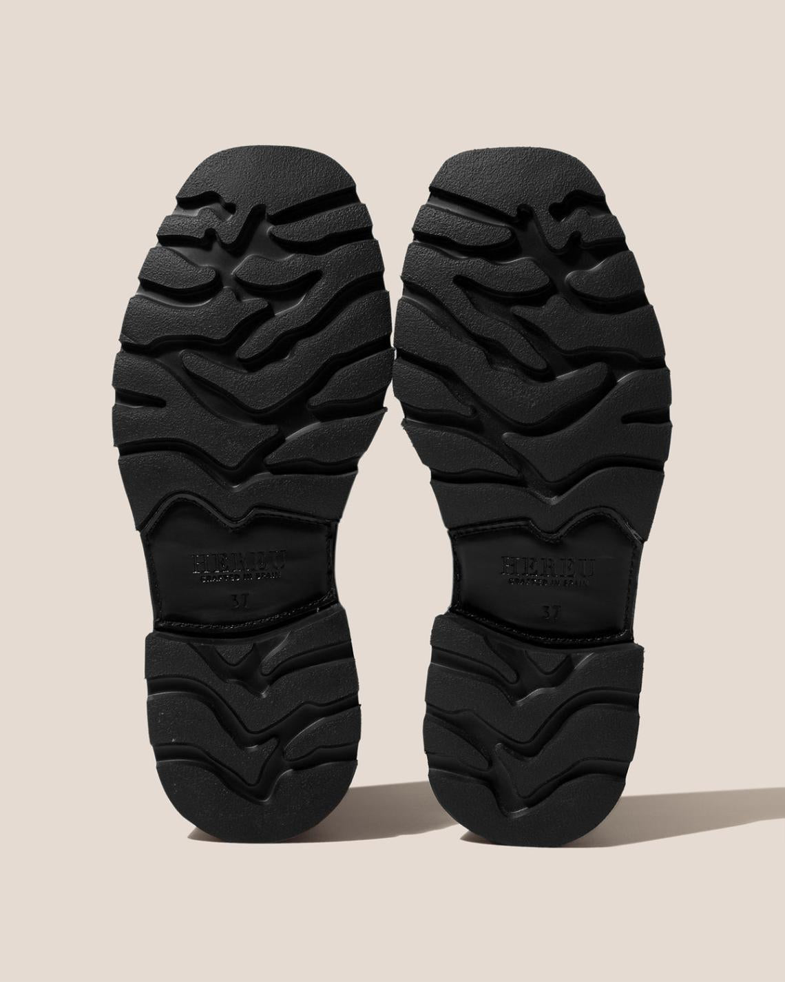 Hereu Boots | ALDA SPORT CALF HAIR - Tread Sole Mid-Calf Chelsea Boot - Men