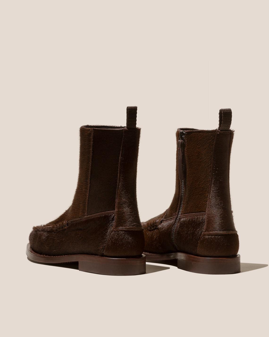 Hereu Boots | ANDREU CALF HAIR - Mid-Calf Zipped Boot - Women