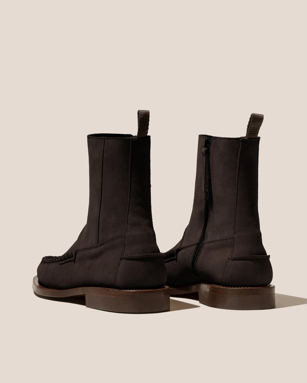 Hereu Boots | ANDREU SUEDE - Mid-Calf Zipped Boot - Women